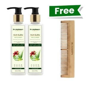 buy 2 kesh sudha hair cleanser + free neem comb offer pack